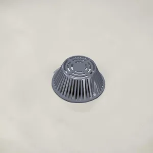deviravo TPO Clad Stainless Steel Side Outlet Roof Drain with Overflow 2-inch and 3-inch